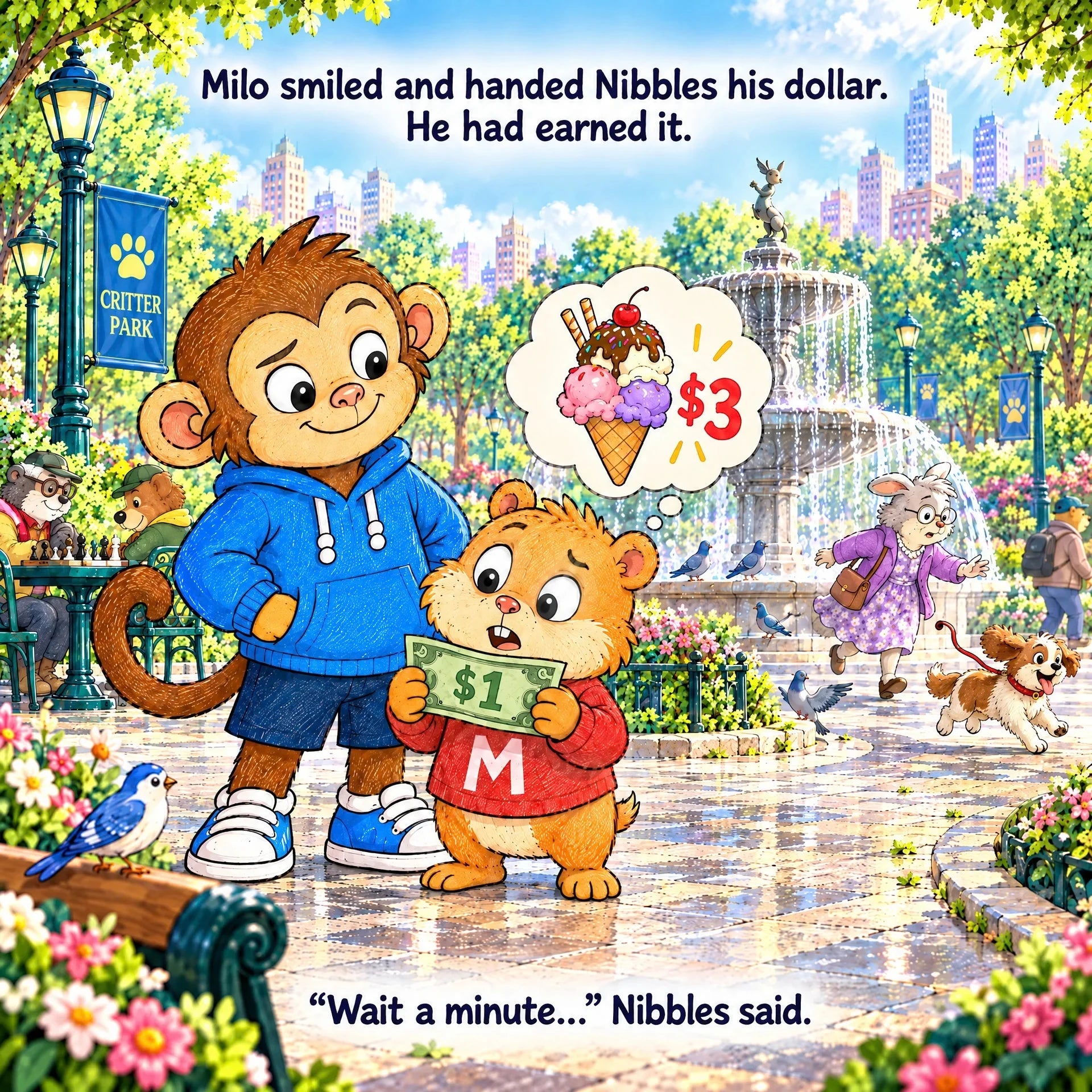 Milo, illustrated in The Little Minds Series